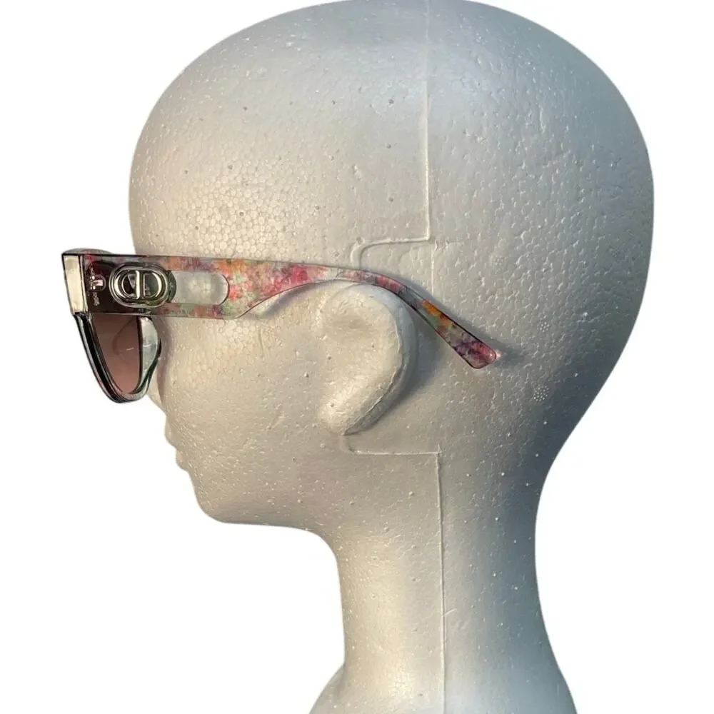 Multi‎ colored Clear Frame Fashion Sunglasses
